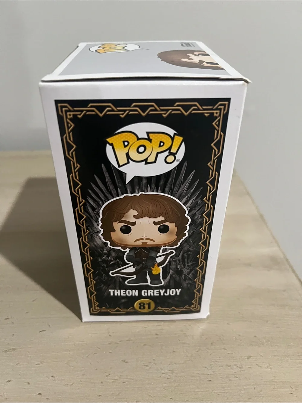 Funko Pop! Game of Thrones Theon Greyjoy Vinyl Figure - Brown, Black, White